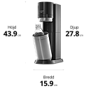 Sodastream - E DUO, svart