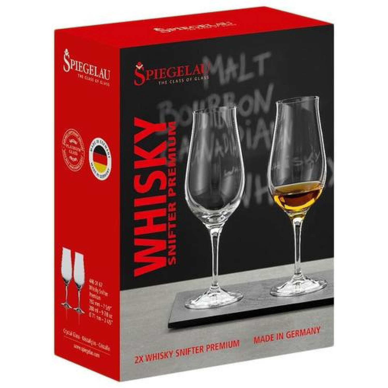 Spiegelau glas glas special glasses whiskyprovarglas premium 2-pack