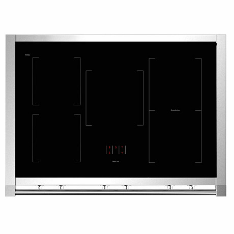 Steel -  Induktionsspis Ascot Combi-Steam 100cm med Två Ugnar, Svart/Mässing
