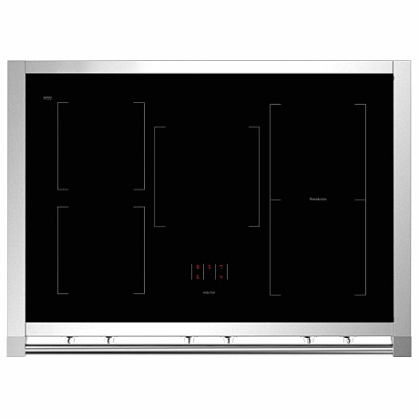 Steel -  Induktionsspis Ascot Combi-Steam 100cm med Två Ugnar, Svart/Rostfri