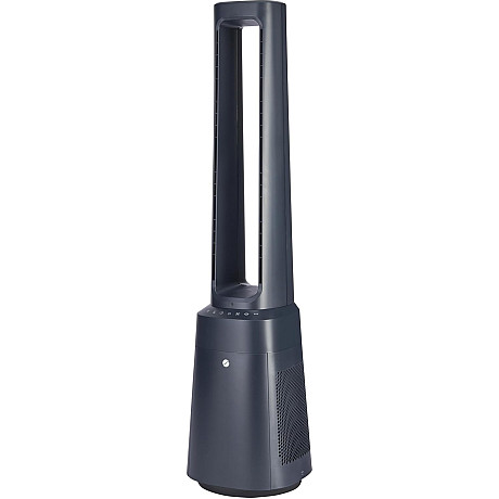 Ströme - Gliding Grille Bladlös 2-i-1 Tornfläkt och luftrenare, Mörkblå