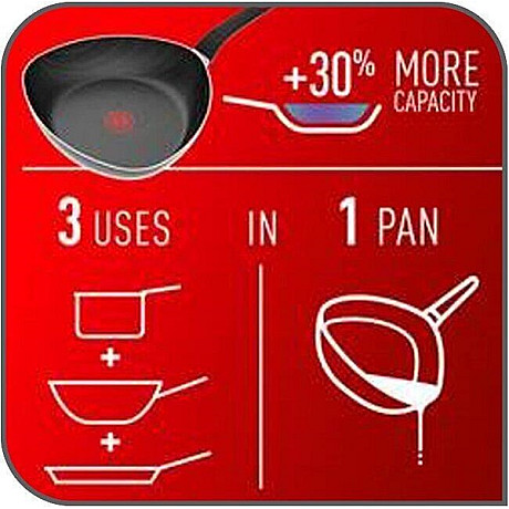 Tefal - stekpanna Start Easy Triangle 26 cm