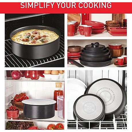 Tefal - Ingenio Eco Resist stekpannaset 3-delat