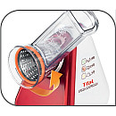 Tefal - MB756G31 - Röd, Elektriskt skiv och rivjärn med 5 koner Tefal - MB756G31 - Röd, Elektriskt skiv och rivjärn med 5 koner