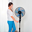 Taurus - Pidestalfläkt Boreal 16cr Digital Pelare Svart 40cm