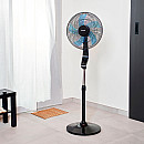 Taurus - Pidestalfläkt Boreal 16cr Digital Pelare Svart 40cm