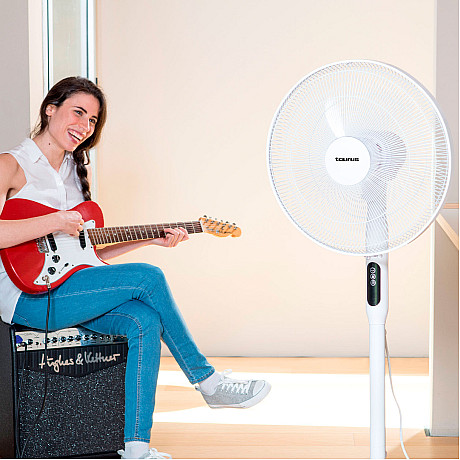 Taurus - Golvfläkt Ice Brise 3-i-1 Vit 40cm