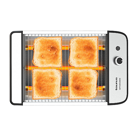 Taurus - Rostfritt Stål - Platt Brödrost