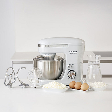 Taurus - Mixig Chef Compact Köksassistent 1000W, Vit