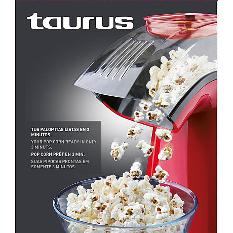 Taurus - Popcornmaskin, Röd