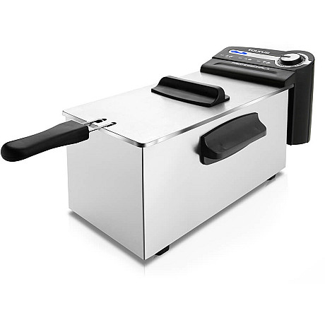 Taurus - Pro 4 Fritös 4L 2200W, Borstad stål