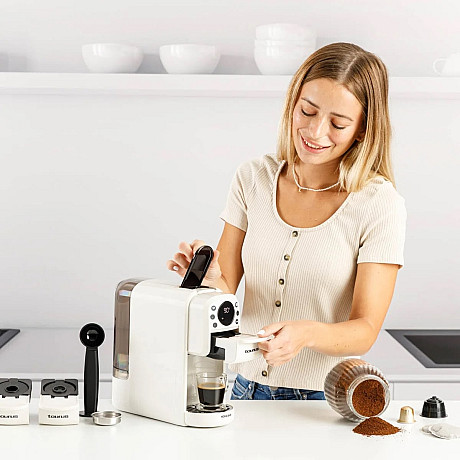 Taurus - Mokabari Kaffekapselmaskin, Cream