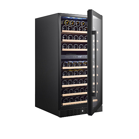 Temptech - CL120DB - Svart, Två zoner 94 flaskor