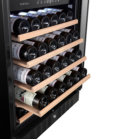 Temptech - CL120DB - Svart, Två zoner 94 flaskor