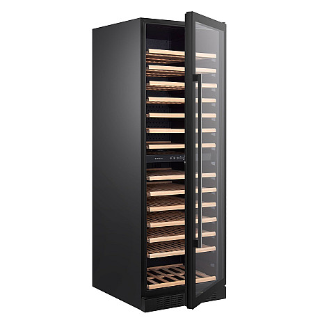 Temptech - CL180DB - Svart, Två zoner 163 flaskor