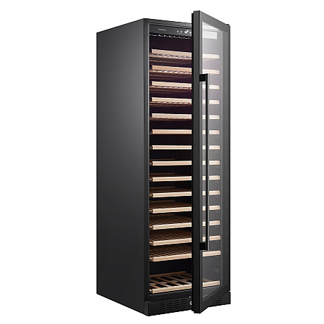 Temptech - CL180SB - Svart, En zon 166 flaskor