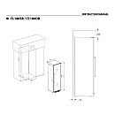 Temptech - CL180SB - Svart, En zon 166 flaskor