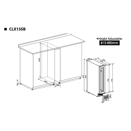 Temptech - CLX15SB - Svart, AntiVibe & UV-skydd