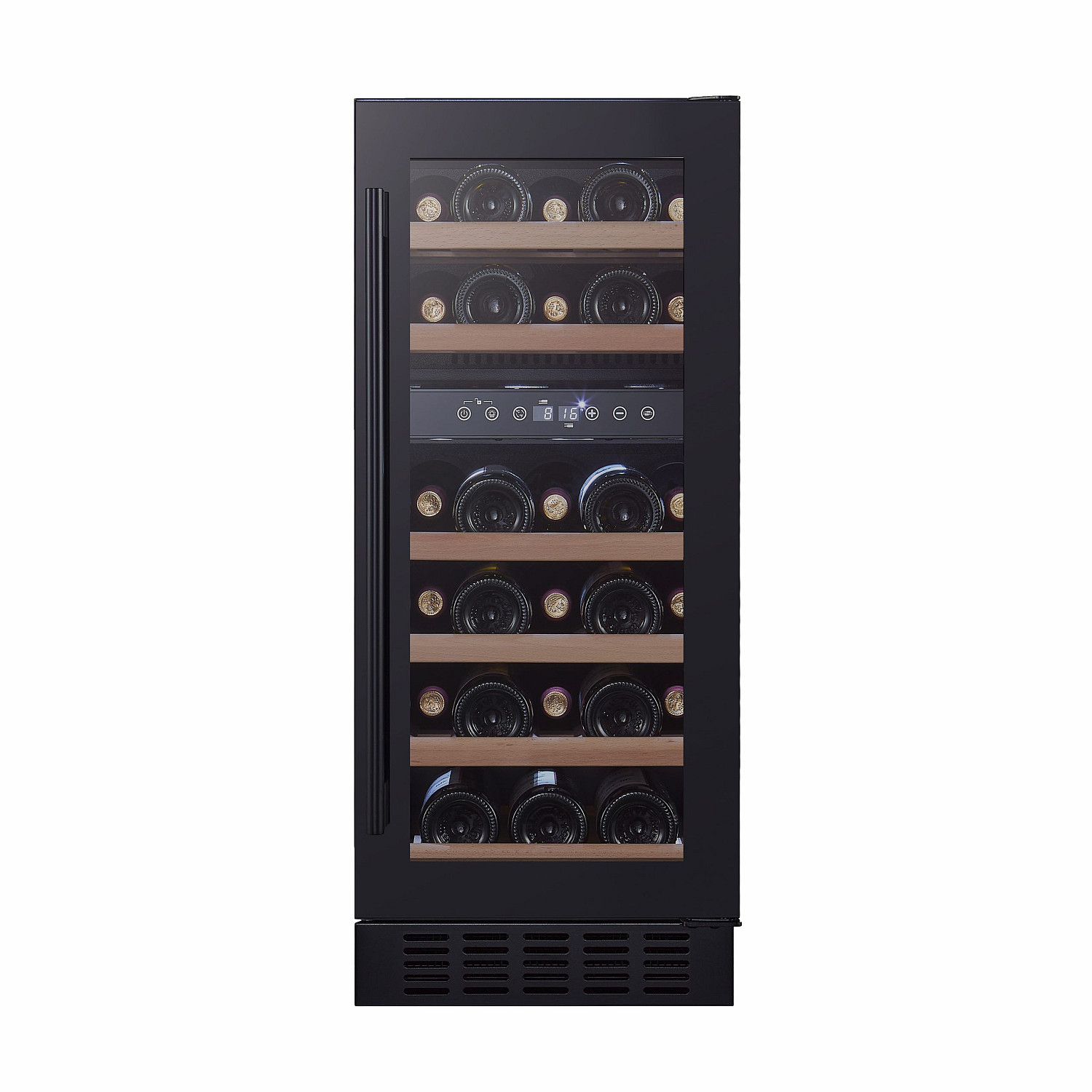 Temptech fristående vinkyl clx40db - inbyggd classique, 29 flaskor, 2 zoner, 39.5 cm