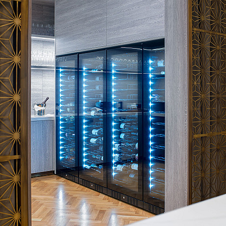 Temptech - CPRO1800DRB-24 - Svart, Två zoner 5-20°C