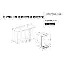 Temptech - CPROX60SRB-24 - Svart, Label-view hyllor