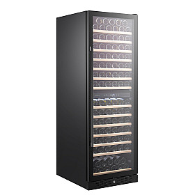 Temptech - CL180DB - Svart, Två zoner 163 flaskor