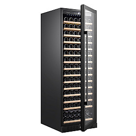 Temptech - CL180SB - Svart, En zon 166 flaskor