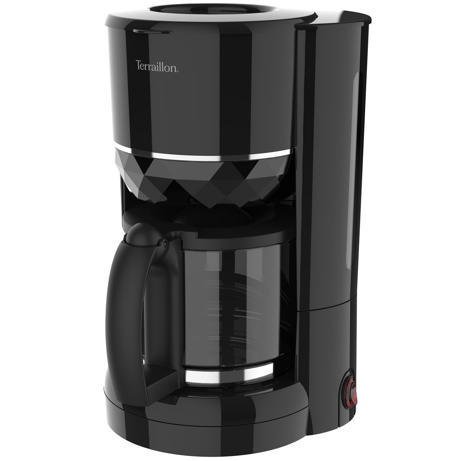 Terraillon kaffebryggare diamond, svart