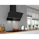 Thermex - Glasgow 60 cm - Svart, Vertikal fläkt med 543 m³/h och glas-touch Thermex - Glasgow 60 cm - Svart, Vertikal fläkt med 543 m³/h och glas-touch