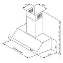 Thermex - Semi Industri 120 cm rostfri m/motor