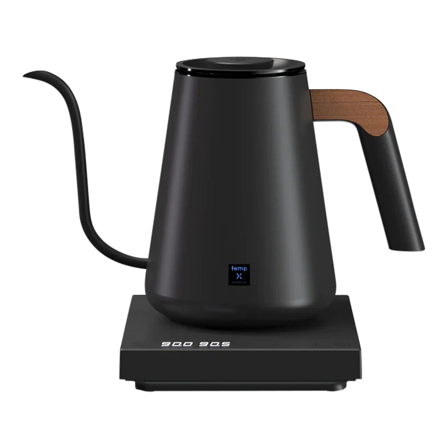Timemore kaffe och espresso fish pro x vattenkokare elektrisk, svart