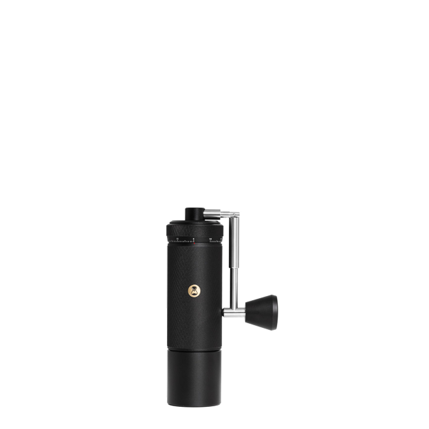 Timemore kaffekvarn s3 kaffekvarn, svart med f&auml;llbart handtag