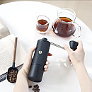 Timemore - TIM583 C5S Pro Kaffekvarn vit med fällbart handtag