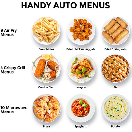 Toshiba - MW3-AC26SF(WH) - Vit, 26L - Jämn värmefördelning & enkel rengöring