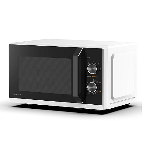 Toshiba - MW3-MM20PF(WH) - Vit, 20L - LED belysning & roterande tallrik Toshiba - MW3-MM20PF(WH) - Vit, 20L - LED belysning & roterande tallrik