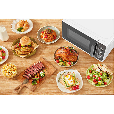 Toshiba - MW3-MM20PF(WH) - Vit, 20L - LED belysning & roterande tallrik