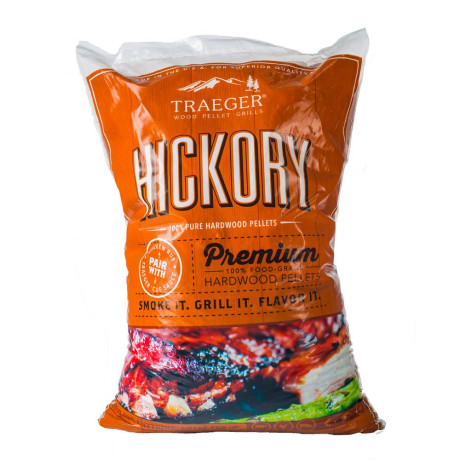 Traeger - Hickory pellets 9 kg