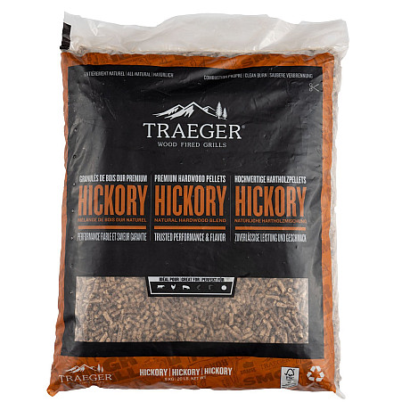 Traeger - Hickory Träpellets för kraftfull smak