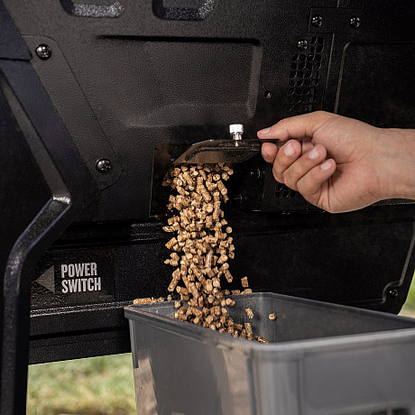 Traeger - Woodridge Pro - Med Super Smoke & Pelletsensor