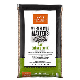 Traeger - PEL416 Oak Träpellets, 9 kg - FSC