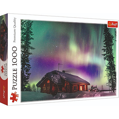 Trefl - Polar lights in Finland pussel 1000 bitar