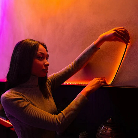 Twinkly - Line 1,5 m LED-ljusremsa, 16 miljoner färger, Wi-Fi/Bluetooth