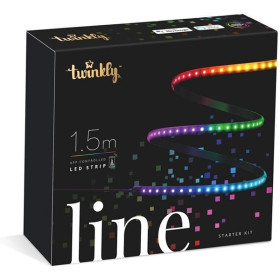 Twinkly - Line 1,5 m LED-ljusremsa, 16 miljoner färger, Wi-Fi/Bluetooth