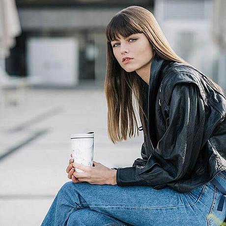 Villeroy & Boch - Coffee to Go mugg 3,5 dl, marmor