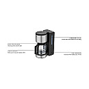 WMF - Stelio Aroma Kaffebryggare 1,25 L/10 koppar, Rostfritt stål