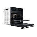 Whirlpool - inbyggnadsugn: färg svart, självrengörande - OMR58HU1B