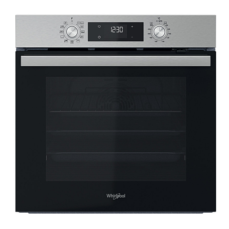 Whirlpool - inbyggnadsugn: färg rostfri, självrengörande - OMR58HU1X