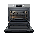 Whirlpool - inbyggnadsugn: färg rostfri, självrengörande - OMR58HU1X