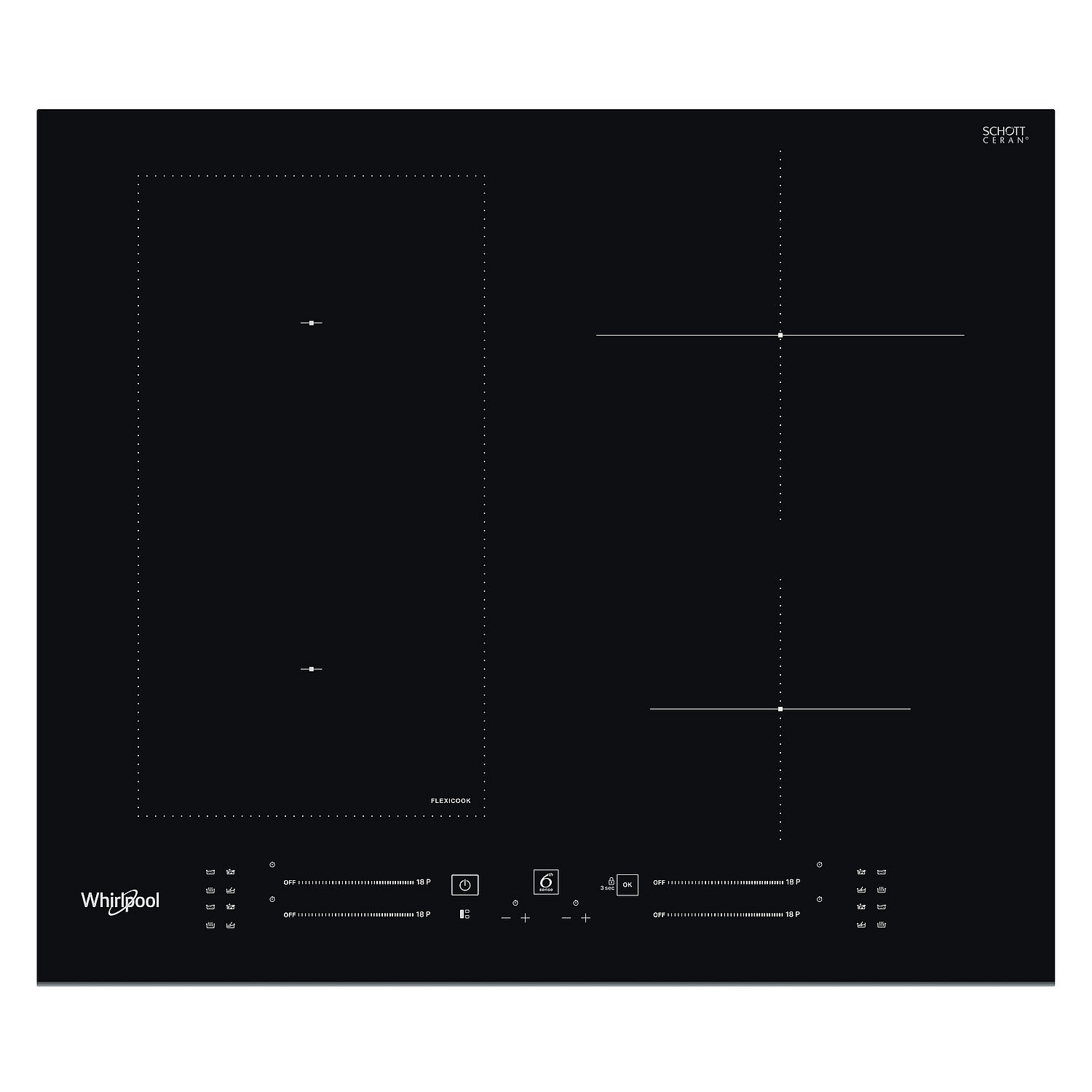 Whirlpool induktionsh&auml;ll wl s6960 bf