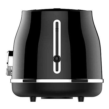 Witt - Premium Retro Brödrost WPRT, svart